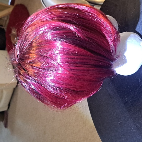 NEW Dark Wine SEX KITTEN WIG - Picture 6 of 9